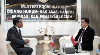 Bertemu Dubes Filipina, Yusril Jajaki Transfer Narapidana dan Bahas Status WNI Tanpa Dokumen