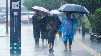 BPBD DKI Keluarkan Peringatan Dini Cuaca Ekstrem 1417 Januari 2026