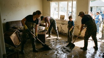 Warga Sumatera Harus Tahu! Ini 5 Langkah Membersihkan Lumpur di Rumah Pascabanjir