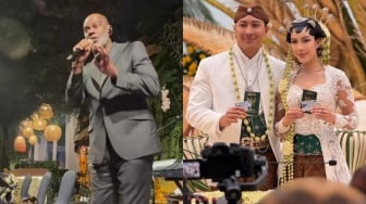 Pernikahan Darma Mangkuluhur Jadi Sorotan, Brian McKnight Muncul sebagai Kejutan untuk Sang Ibu