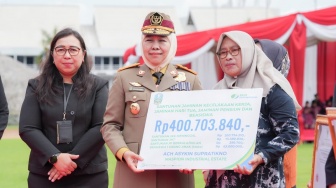 Pimpin Apel Bulan K3 Nasional, Gubernur Khofifah: Wujudkan Keselamatan Kerja Profesional