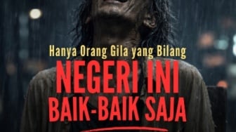 Sinopsis Monolog Hanya Orang Gila: Refleksi Luka Bangsa di Gedung Militaire Societeit