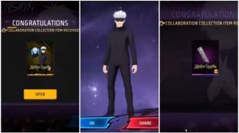 68 Kode Redeem FF Terbaru 14 Januari: Ada Bundle Gojo, Parang Kento, dan Morse Gratis