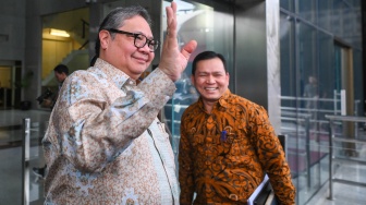 Bahas Impor Energi AS, Airlangga Sambangi KPK