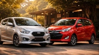 Perbandingan Datsun Go vs Toyota Calya, Mana yang Lebih Badak?