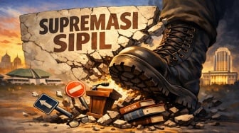 Bayang-bayang Dwifungsi: Saat UU TNI Baru Memicu Perlawanan di Mahkamah Konstitusi