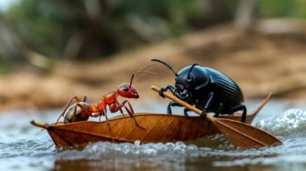 Semut Kecil dan Gunung Impian
