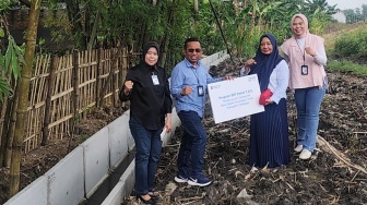 BRI Peduli Bangun Saluran Air di Desa Depok, Wujudkan Pembangunan Infrastruktur Berkelanjutan