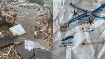Serpihan Diduga Pesawat ATR 400 Ditemukan di Bulusaraung, Ini Identitas Kru dan Penumpangnya