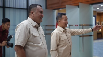 Jaga Wilayah Ring 1 Tetap Kondusif, Bupati Rudy Susmanto Temui Danpaspampres