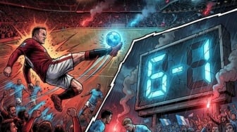 10 Momen Paling Ikonik di Derby Manchester: 6-1 di Old Trafford hingga Salto Rooney