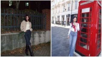 5 Inspirasi Outfit Liburan ala Yunjin LE SSERAFIM yang Simpel dan Modis!