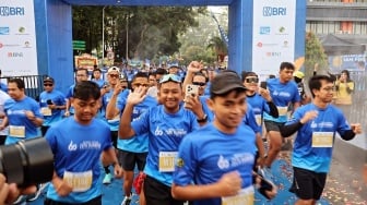 Dukung Gaya Hidup Sehat, BRI Meriahkan Fun Run HUT PPSDM Migas Cepu ke-60