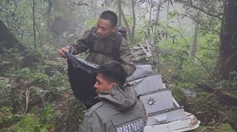 Evakuasi Belum Berhasil, Ini 6 Fakta Lapangan Pencarian Korban Pesawat ATR  42-500 di Maros