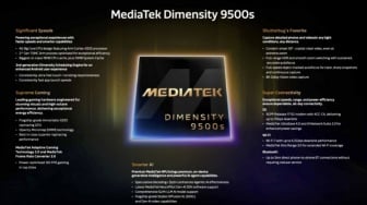 MediaTek Umumkan Dimensity 9500s, Chipset Unggulan Usung Teknologi AI