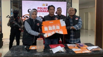 Satresnarkoba Polresta Solo Bongkar Jaringan Narkotika, Satu Kilogram Sabu Disita