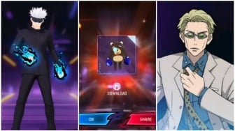 61 Kode Redeem FF Terbaru 20 Januari: Klaim Divergent Fist, Kacamata Nanami, dan Bundle Gojo