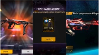 63 Kode Redeem FF Terbaru 21 Januari: Ada Groza Yuji Itadori, MP40, dan Item Jujutsu