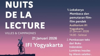 Nuits de la Lecture 2026 Resmi Digelar, Rayakan Literasi Lewat Tema Kota dan Desa