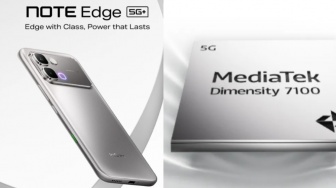 Spesifikasi Infinix Note Edge 5G Resmi Muncul, HP Murah Rp 3 Jutaan Bawa Chipset Dimensity 7100