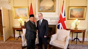 Bertemu PM Inggris, Prabowo Sepakati Kemitraan Strategis Baru Bidang Maritim dan Ekonomi