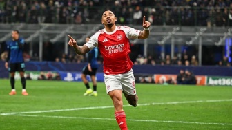 Saat Kecil Nonton di TV, Gabriel Jesus Terharu Bisa Cetak Gol di San Siro