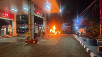 5 Fakta Mobil Terbakar Saat Isi BBM di SPBU Kepanjen Malang, Pengendara Terluka