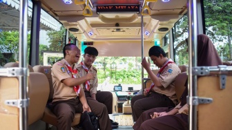Pemprov DKI Jakarta Luncurkan Bus Sekolah Ramah Disabilitas