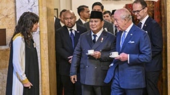 Diplomasi Teh Hangat Prabowo-Raja Charles III: Santai Ngeteh di Tengah Dinginnya London