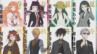 Anime Agents of the Four Seasons Rilis PV Khusus Ungkap 8 Seiyuu Utama