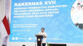 Tutup Rakernas XVII APKASI, Mendagri Ajak Kepala Daerah Atasi Persoalan Bangsa