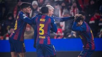 Menolak Kalah, Barcelona Bangkit Kalahkan Tuan Rumah Slavia Praha 4-2