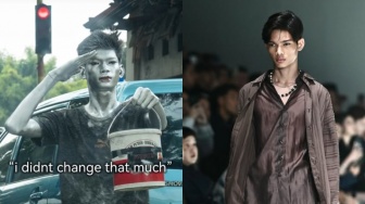 Viral! Cerita Mike Octavian dari Manusia Silver hingga Jadi Model Profesional