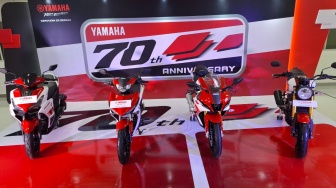 Yamaha Rilis Jajaran Produk Livery Khusus Edisi 70 Tahun
