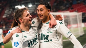 Miliano Jonathans Usai Cetak Gol Debut di Excelsior: Perasaannya Campur Aduk