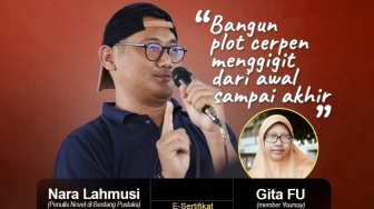 Nara Lahmusi dan Gita FU Spill Rahasia Membuat Cerpen Makin Menarik di Yoursay Writing Class