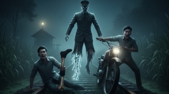 Teror di Perlintasan Mati: Misteri Masinis Tanpa Kaki di Tengah Malam
