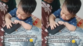 Bikin Nyesek, Bayi Nangis Kangen Ibunya yang Jadi Korban Kecelakaan Saat Hamil