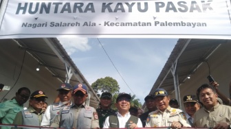 Huntara di Sumbar Resmi Ditempati, BNPB Pastikan Hak Logistik Warga Terpenuhi