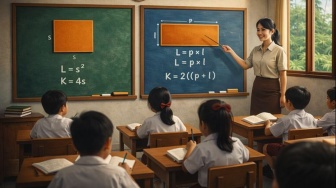 Rumus Persegi dan Persegi Panjang Terlengkap dengan Soal