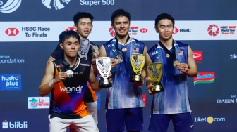 Raymond dan Joaquin Tutup Indonesia Masters 2026 sebagai Runner-up
