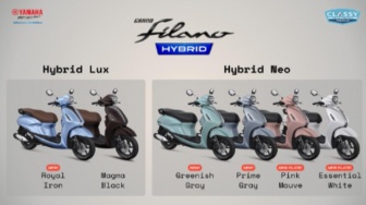 Yamaha Grand Filano Hybrid Tawarkan Performa Hybrid dan Warna Baru untuk Anak Muda