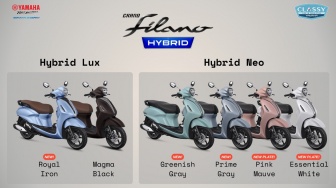Yamaha Grand Filano Hybrid Tawarkan Performa Hybrid dan Warna Baru untuk Anak Muda
