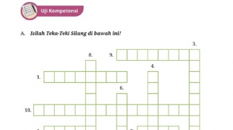 Kunci Jawaban Pendidikan Pancasila Kelas IX Halaman 138: Teka - Teki Silang