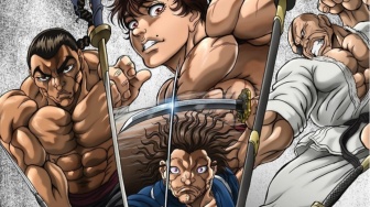 Baki-Dou: The Invincible Samurai Siap Tayang Februari dengan 13 Episode