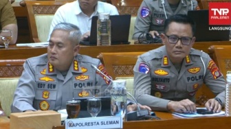 Di Depan DPR Kapolresa Sleman Ngaku Dilema di Kasus Hogi Minaya: Hati Saya Seakan Terkapar