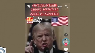 CEK FAKTA: AS Larang Sertifikasi Halal di Indonesia, Benarkah?