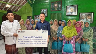 BRI Peduli Hadir di Blora: Ratusan Sembako Disalurkan via Pesantren, Ringankan Beban Warga