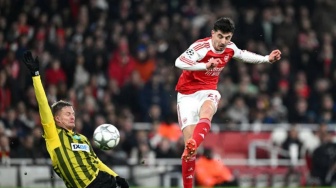 Hasil Liga Champions: Turunkan Pelapis, Arsenal Tetap Kalahkan Kairat Almaty dan Tampil Sempurna