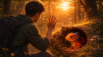 Aku Menemukan Sahabat di Tengah Hutan, Tapi Dia Bukan Manusia